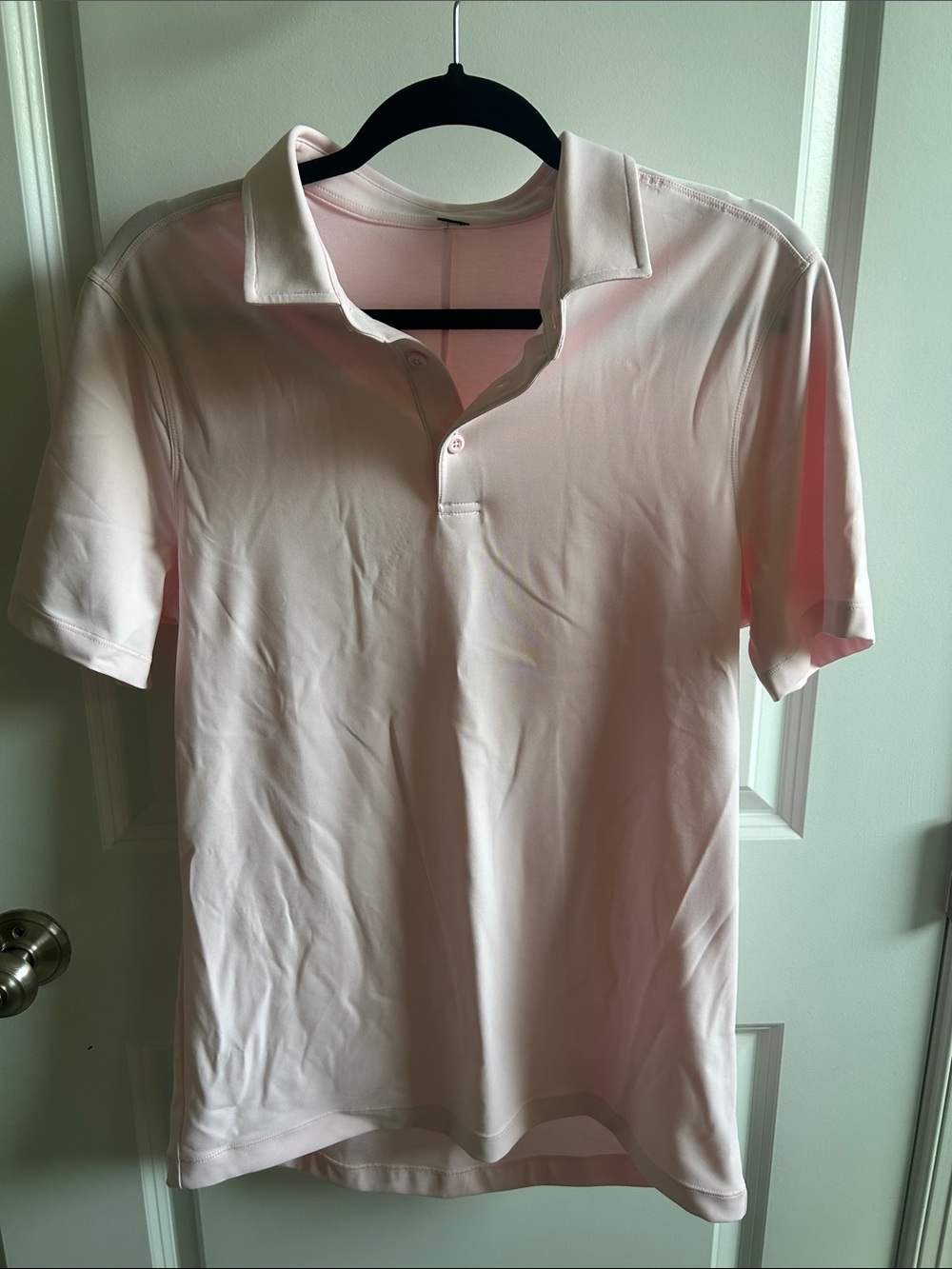 lululemon athletica Men's Polo Shirt - Pale Pink